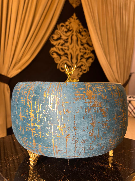 Printed Handmade Velvet Hotpot