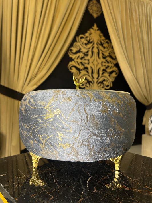 Printed Handmade Velvet Hotpot
