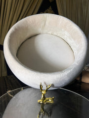 Plain Handmade Velvet Hotpot