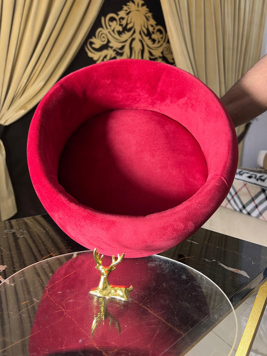 Plain Handmade Velvet Hotpot