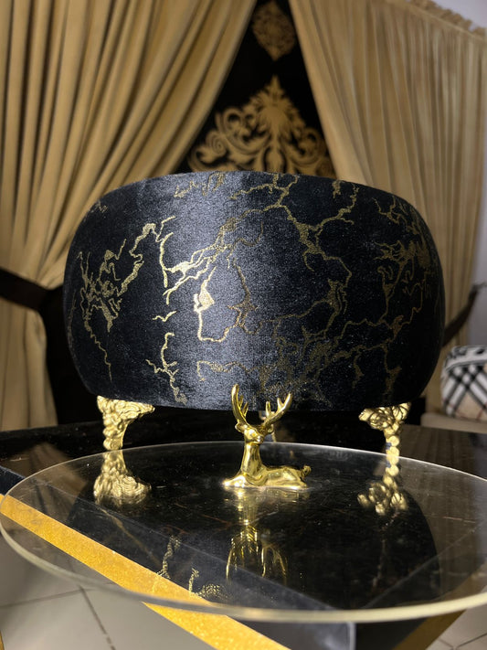 Printed Handmade Velvet Hotpot
